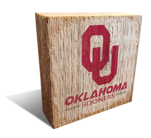 Oklahoma Sooners 0907-Team Logo Block