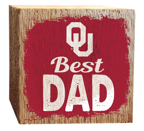 Oklahoma Sooners 1080-Best dad block