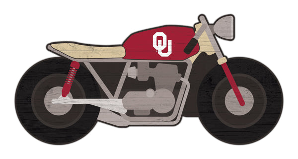Oklahoma Sooners 2008-12" Motorcycle Cutout