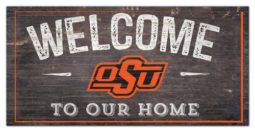 Oklahoma State Cowboys 0654-Welcome 6x12
