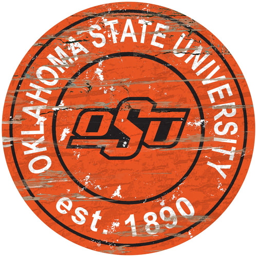 Oklahoma State Cowboys 0659-Established Date Round