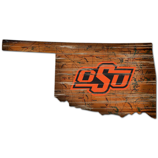 Oklahoma State Cowboys 0728-24in Distressed State