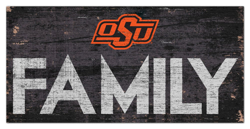 Oklahoma State Cowboys 0731-Family 6x12