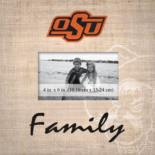 Oklahoma State Cowboys 0943-Family Frame