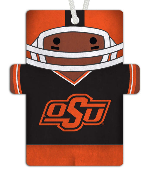 Oklahoma State Cowboys 0988-Football Player Ornament 4.5in