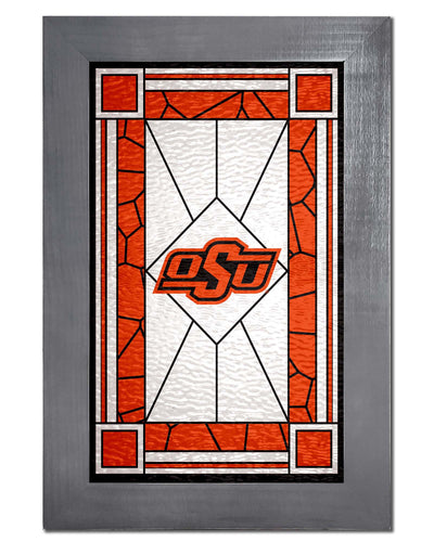 Oklahoma State Cowboys 1017-Stained Glass