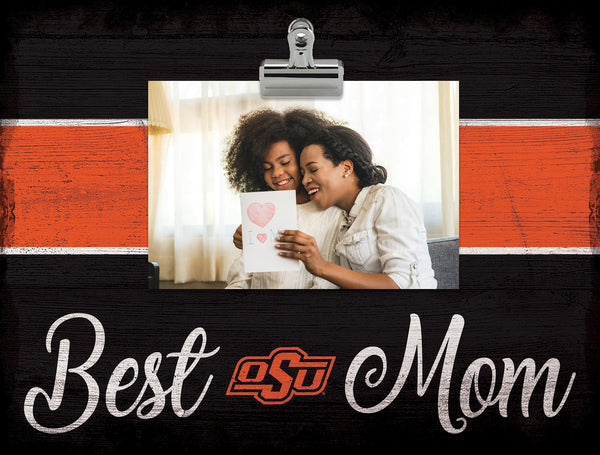 Oklahoma State Cowboys 2017-Best Mom Clip Frame