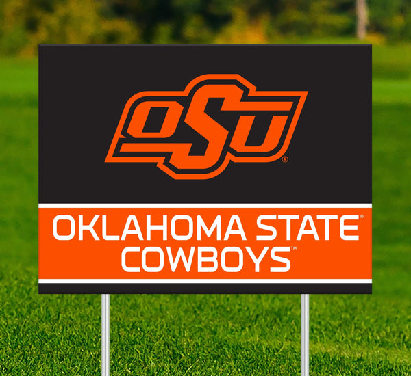 Oklahoma State Cowboys 2032-18X24 Team Name Yard Sign