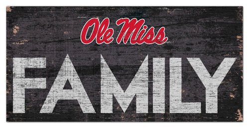 Ole Miss Rebels 0731-Family 6x12