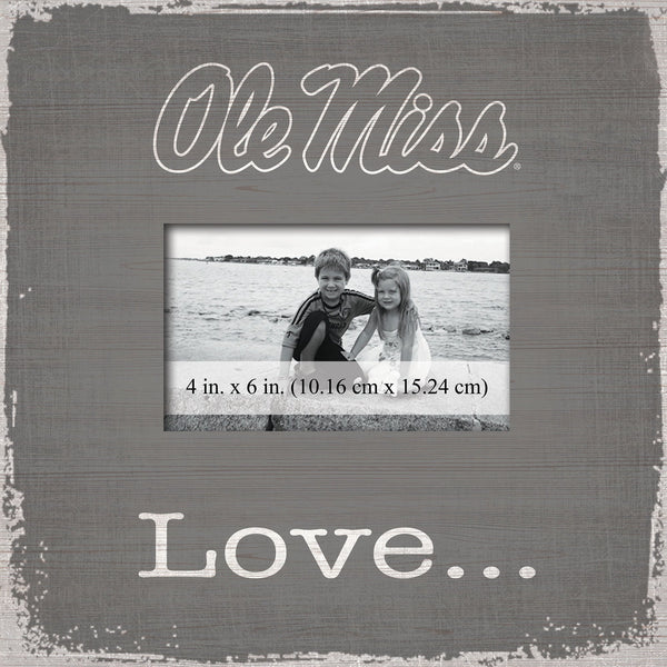 Ole Miss Rebels 0942-Love Frame
