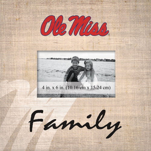 Ole Miss Rebels 0943-Family Frame