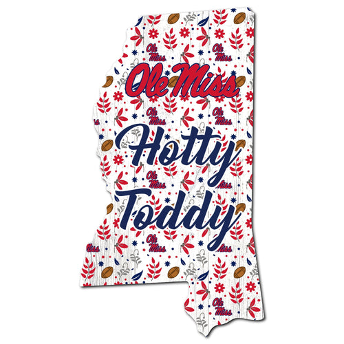 Ole Miss Rebels 0974-Floral State - 12"