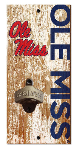 Ole Miss Rebels 0979-Bottle Opener 6x12