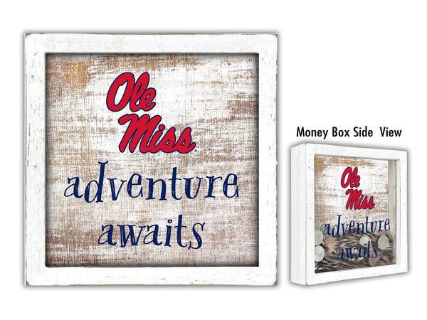 Ole Miss Rebels 1061-Adventure Awaits Money Box