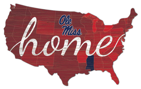 Ole Miss Rebels 2026-USA Home cutout