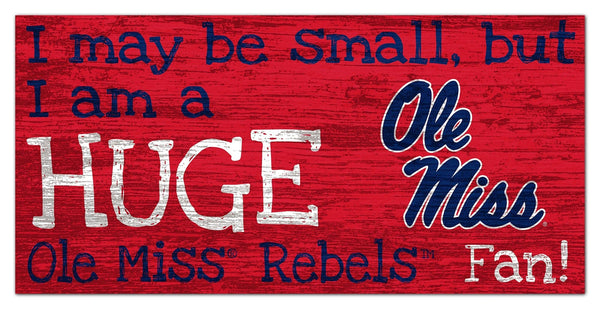 Ole Miss Rebels 2028-6X12 Huge fan sign