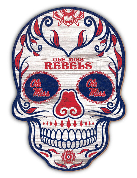 Ole Miss Rebels 2044-12�? Sugar Skull Sign