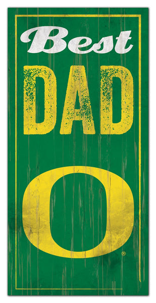 Oregon Ducks 0632-Best Dad 6x12
