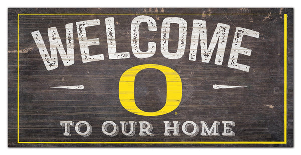 Oregon Ducks 0654-Welcome 6x12