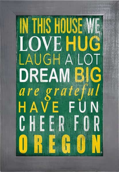 Oregon Ducks 0725-Color In This House 11x19