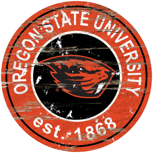 Oregon State Beavers 0659-Established Date Round