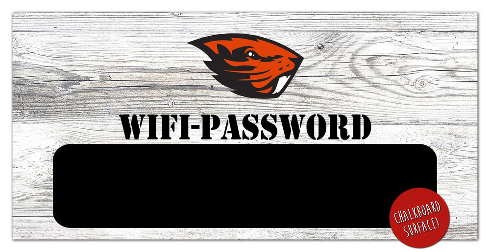 Oregon State Beavers 1073-Wifi Password 6x12