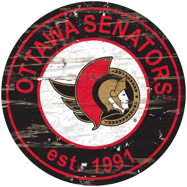 Ottawa Senators 0659-Established Date Round