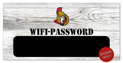 Ottawa Senators 1073-Wifi Password 6x12