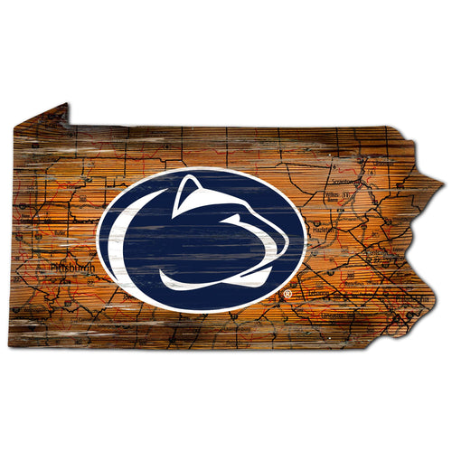 Penn State Nittany Lions 0728-24in Distressed State