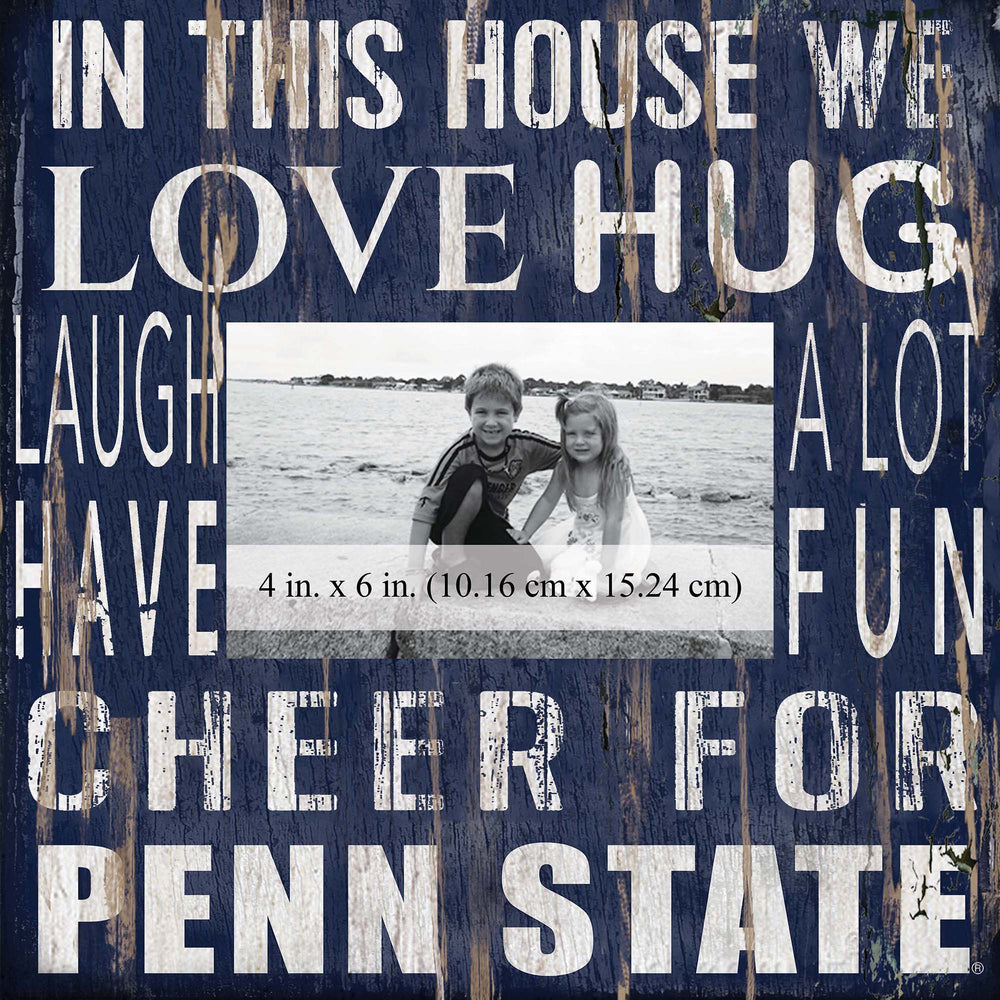 Penn State Nittany Lions 0734-In This House 10x10 Frame
