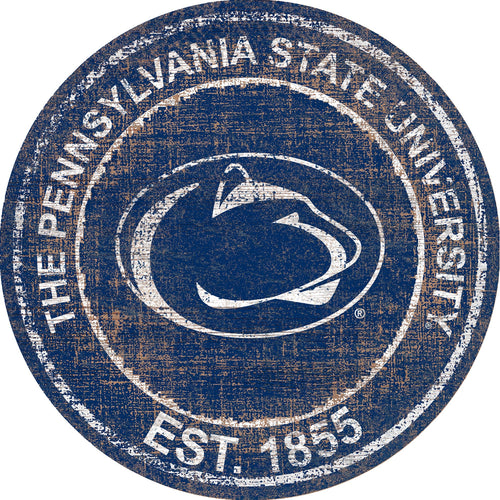 Penn State Nittany Lions 0744-Heritage Logo Round