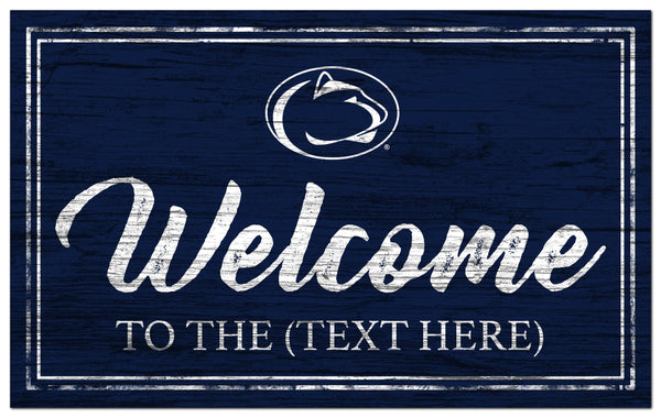 Penn State Nittany Lions 0977-Welcome Team Color 11x19