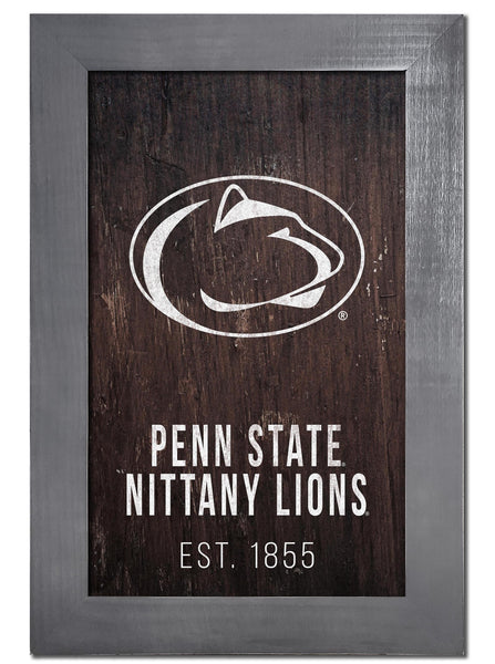 Penn State Nittany Lions 0986-Laurel Wreath 11x19