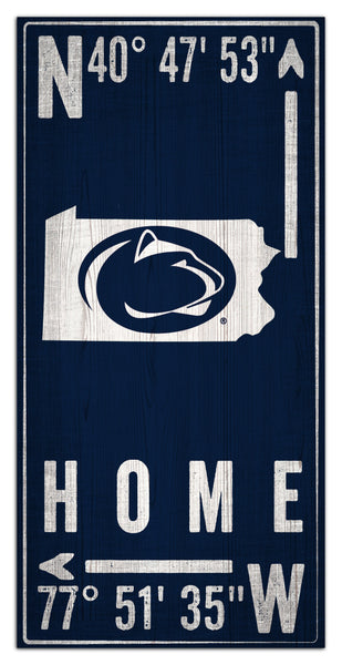 Penn State Nittany Lions 1034-Coordinate 6x12