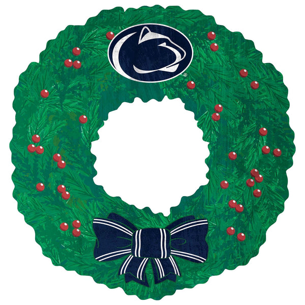 Penn State Nittany Lions 1048-Team Wreath 16in
