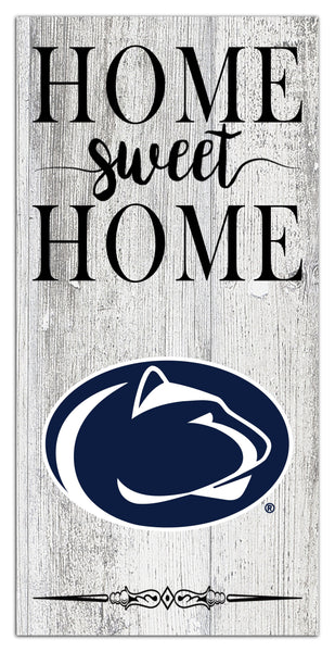 Penn State Nittany Lions 2025-6X12 Whitewashed Home Sweet Home Sign