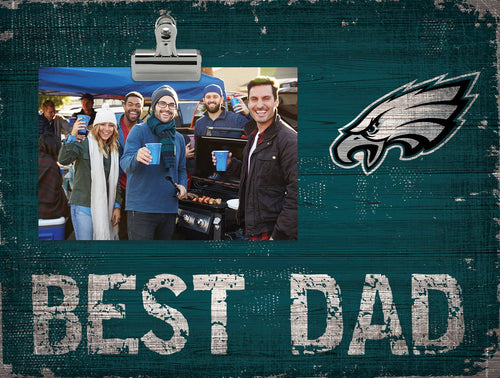 Philadelphia Eagles 0893-Best Dad Clip Frame