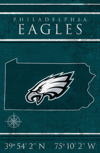 Philadelphia Eagles 1038-Coordinates 17x26