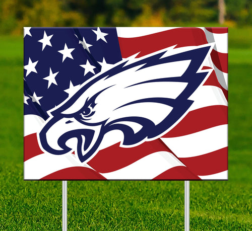 Philadelphia Eagles 2000-18X24 Patriotic Yard sign