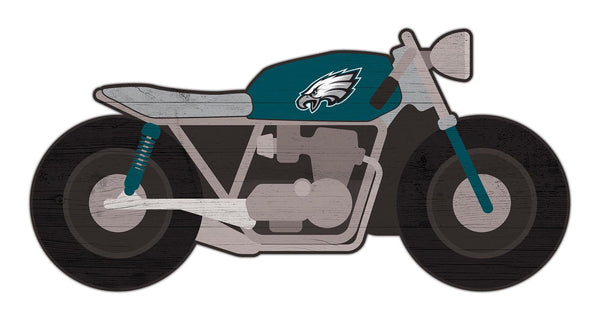 Philadelphia Eagles 2008-12" Motorcycle Cutout