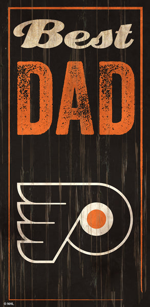 Philadelphia Flyers 0632-Best Dad 6x12