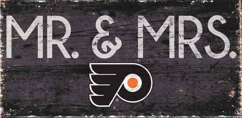 Philadelphia Flyers 0732-Mr. and Mrs. 6x12