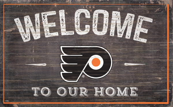 Philadelphia Flyers 0913-11x19 inch Welcome Sign