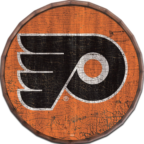 Philadelphia Flyers 0939-Cracked Color Barrel Top 16"