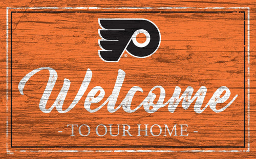 Philadelphia Flyers 0977-Welcome Team Color 11x19
