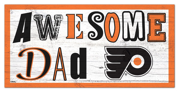 Philadelphia Flyers 2018-6X12 Awesome Dad sign