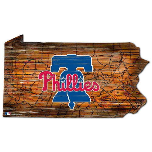 Philadelphia Phillies 0728-24in Distressed State