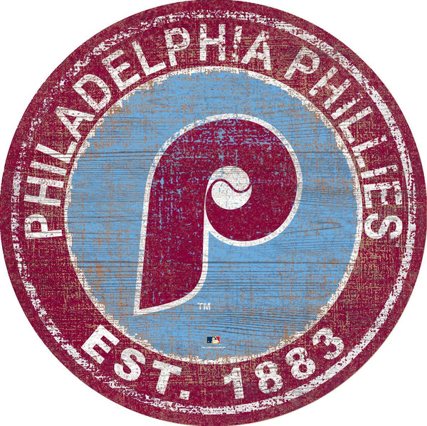 Philadelphia Phillies 0744-Heritage Logo Round