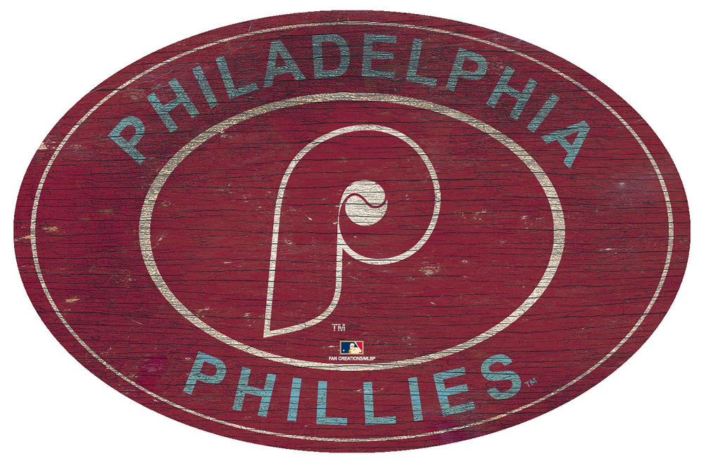 Philadelphia Phillies 0801-46in Heritage Logo Oval