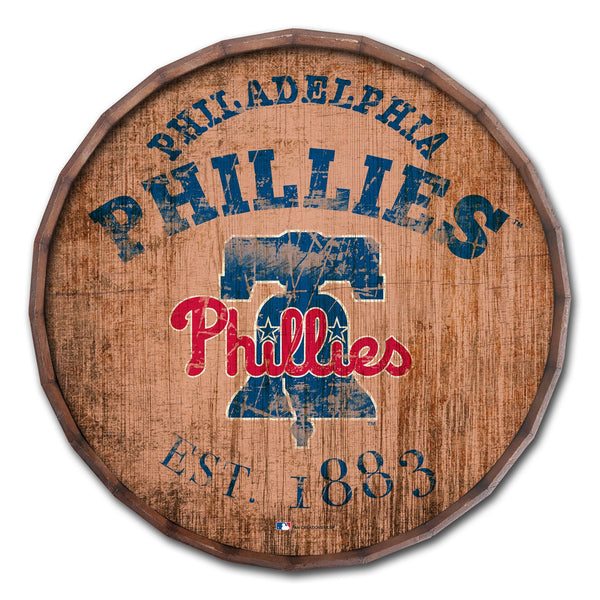 Philadelphia Phillies 0938-Est date barrel top 16"